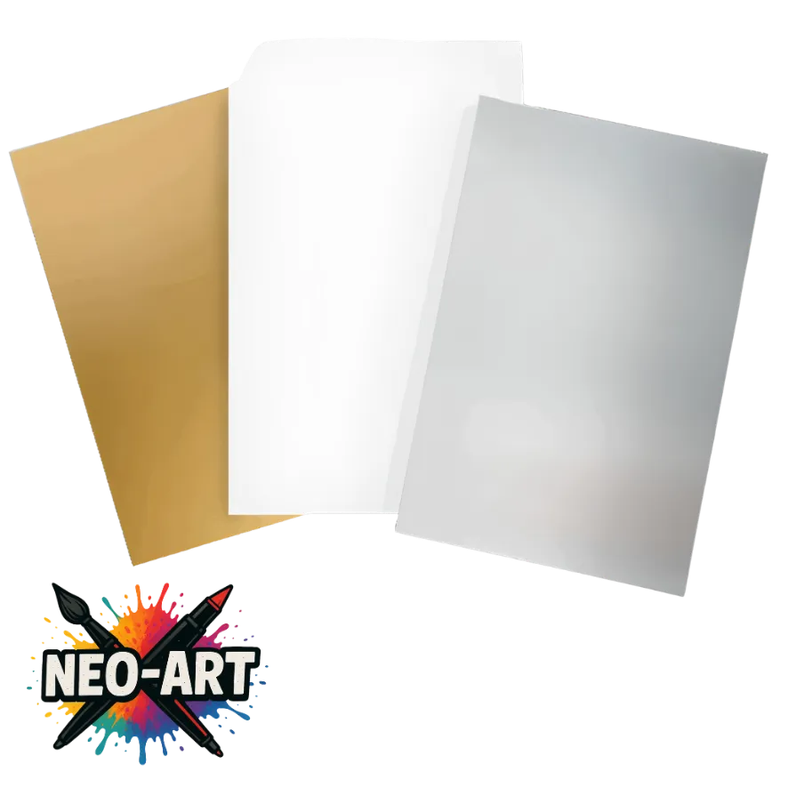 [PST-BLA-20X] Póster de Aluminio (Blanco, 20x30)